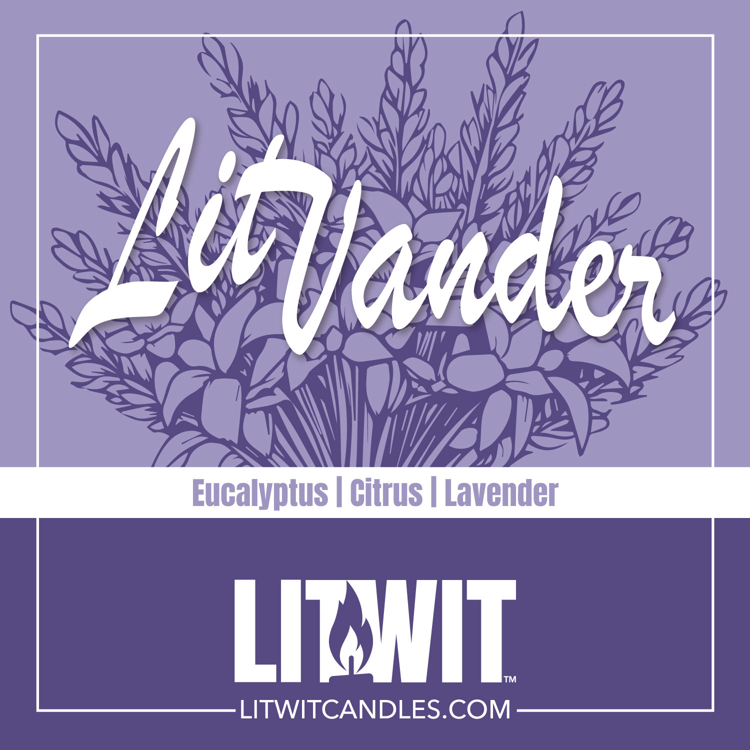 Lavender Candle