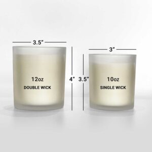 Handmade organic soy candle