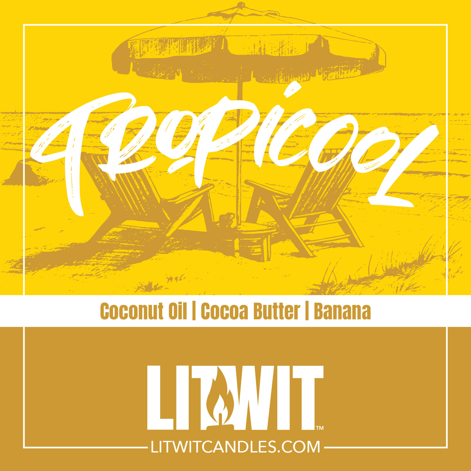 Coconut Oil Soy Candle