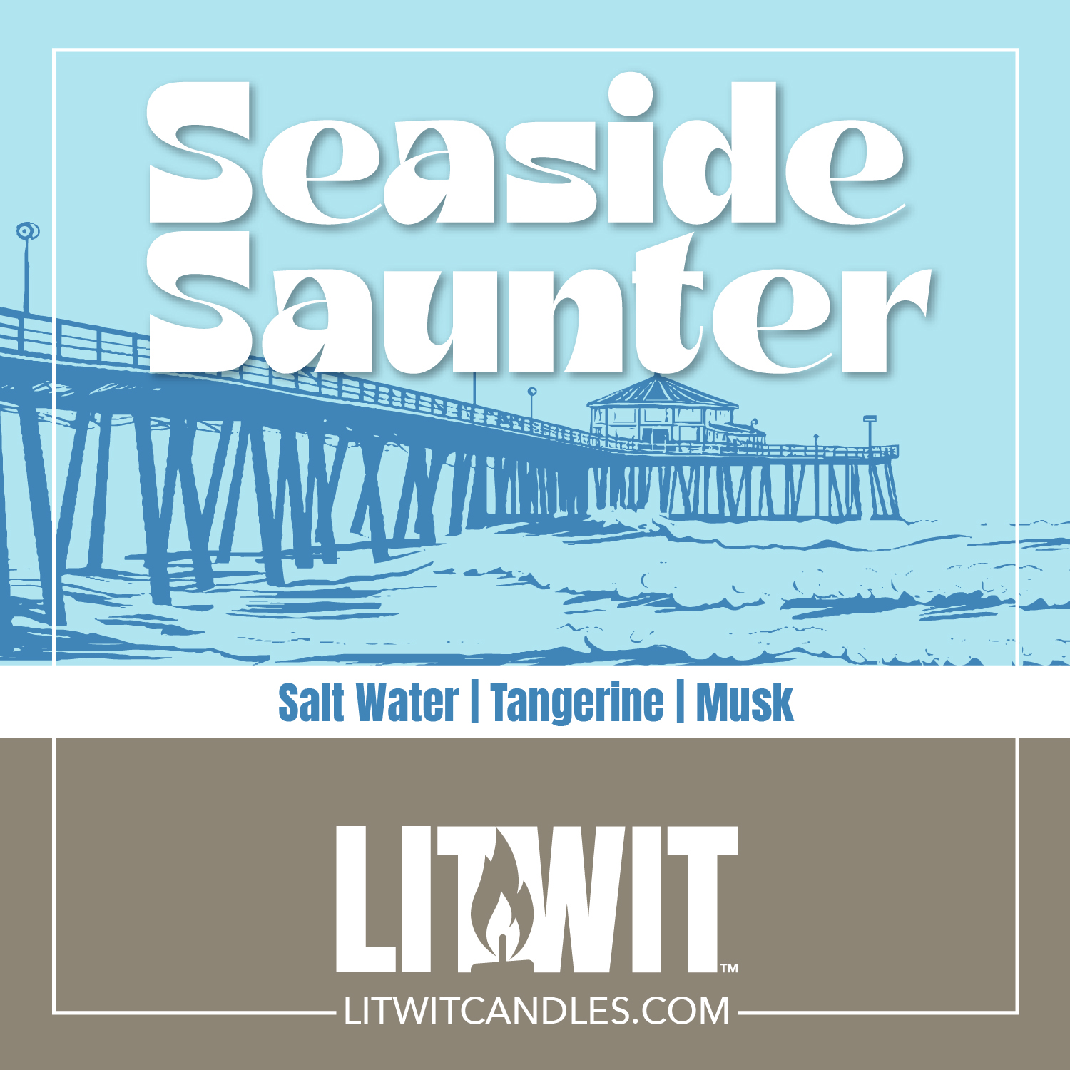 Salt Water Soy Candle