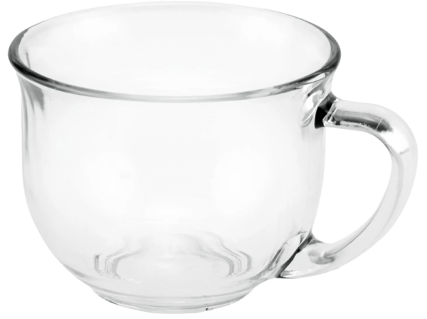 Coffee Mug Glass Candle
