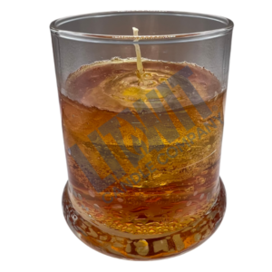 Bourbon on the Rocks Candle
