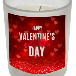 Happy Valentines Day Soy Candle