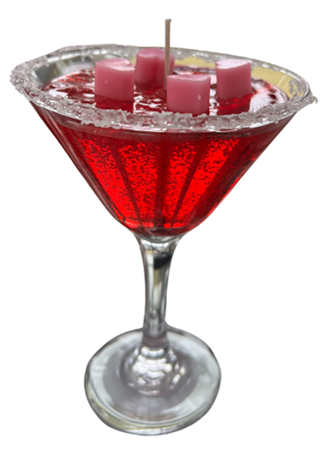 Red Martini2 Pineapple, Mango Soy Candle