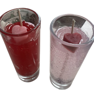 Valentine Shot Candles