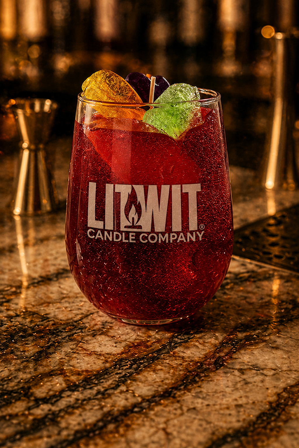 Sangria Cocktail Candle