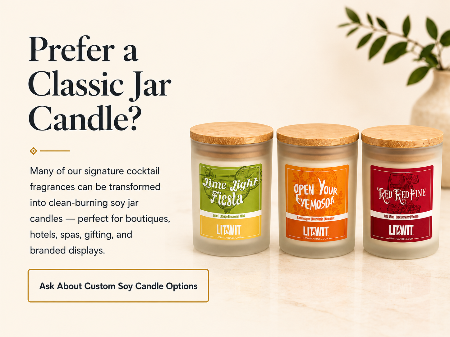 Prefer a Classic Jar Cocktail Candle