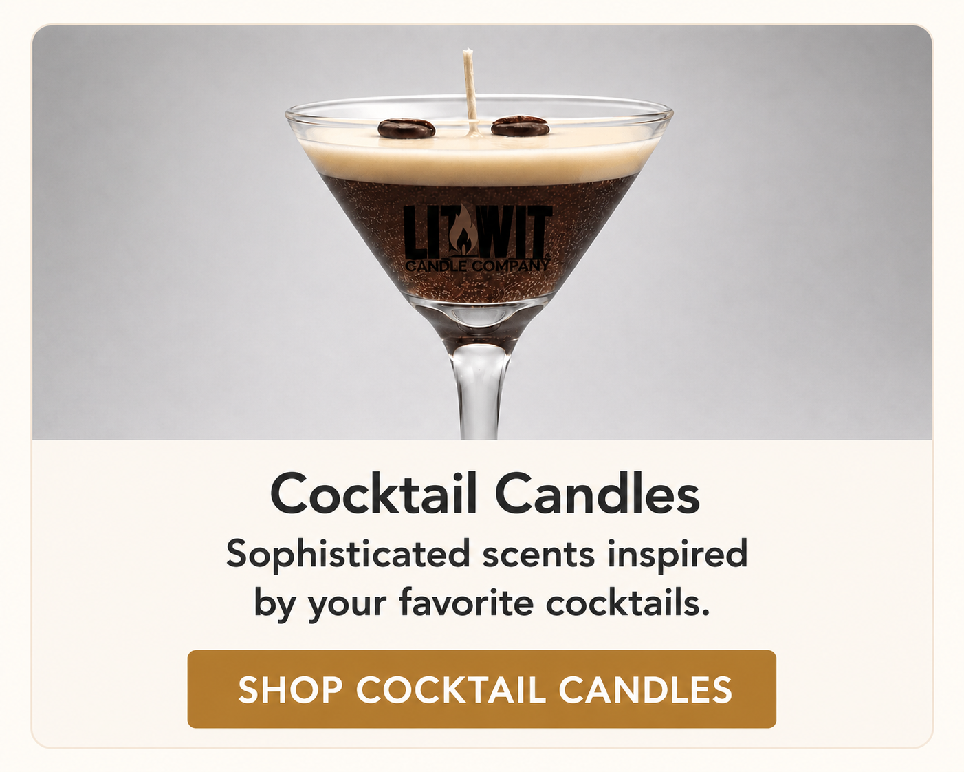 Cocktail Candles Cocktail Candle Lit Wit Candles