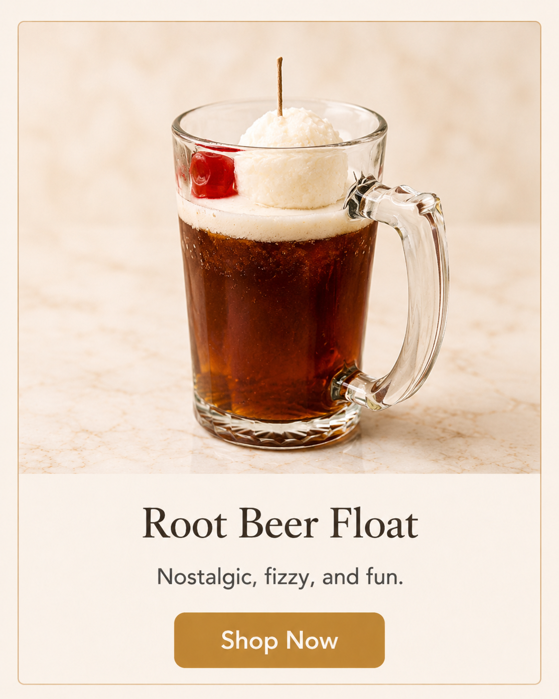 Root Beer Candle