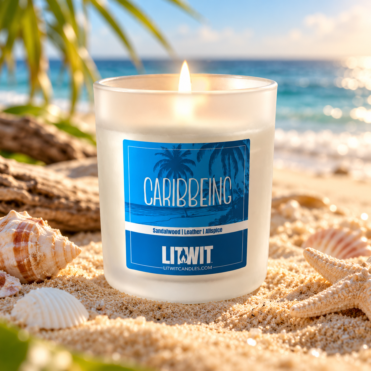 Caribbeing Tropical Soy Candle